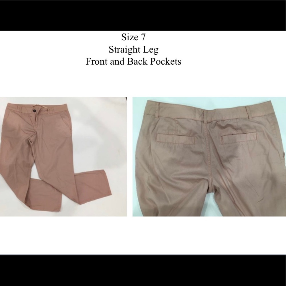 Light pink pants